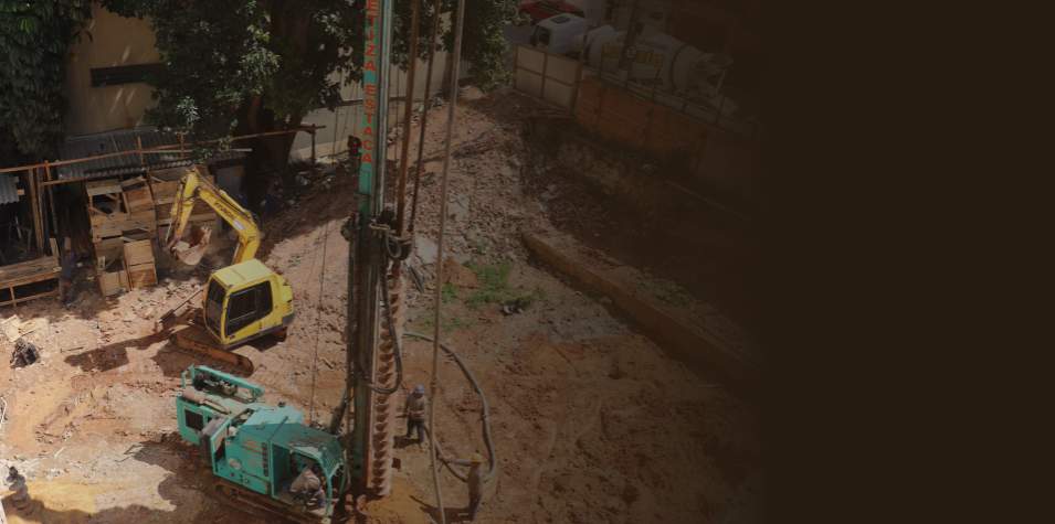 desde 2003 Estaca Hélice Contínua